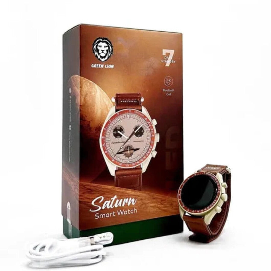 Green Lion Journey to Saturn Smart Watch Green Lion Journey to Saturn Smart Watch